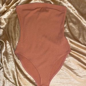 Forever 21 tube top bodysuit